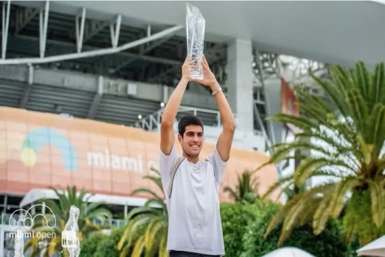 Miami Open: ਕਾਰਲੋਸ ਅਲਕਾਰਜ਼ ਨੇ ਮਿਆਮੀ ਓਪਨ ਦਾ ਖਿਤਾਬ ਜਿੱਤਿਆ