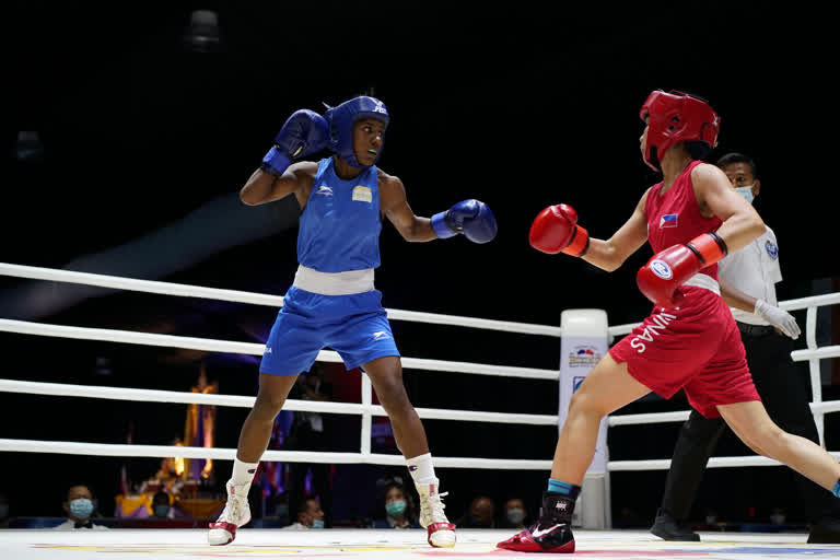 Boxer Monika beat Josie Gabuco, Monika beats  World Championship medallist, India boxing updates