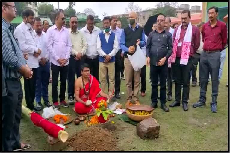 laai-khuta-set-up-of-Noonmati Bihu Sanmilan 2022