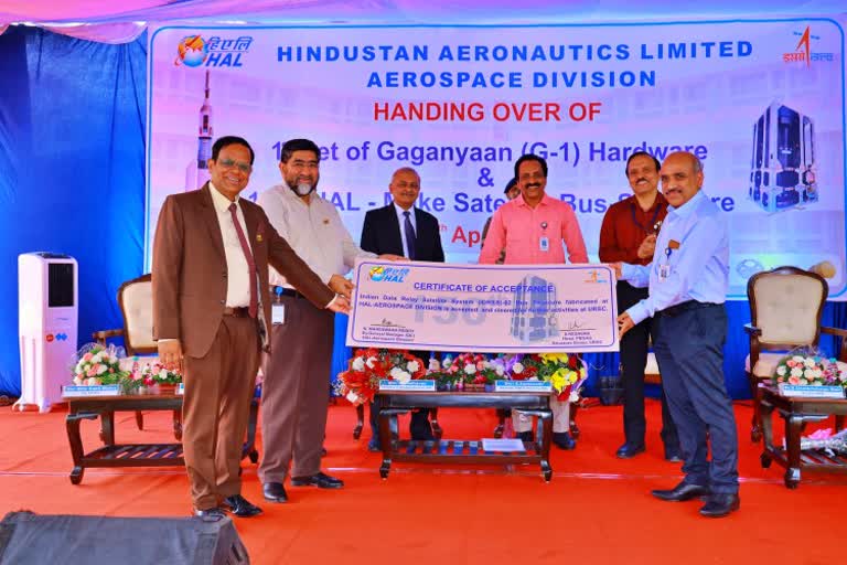 HAL hands over the first set of Gaganyaan hardware to ISRO