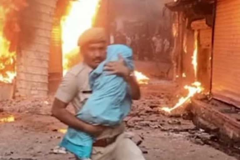 Rajasthan cop saved a child