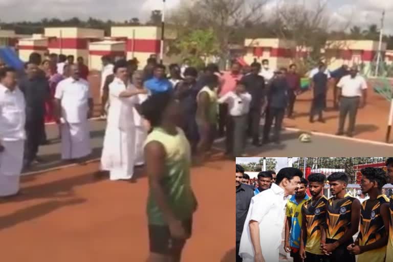 சமத்துவபுரத்தில் வாலிபால் வீரர்களுடன் இணைந்து விளையாடிய முதலமைச்சர் ஸ்டாலின்..