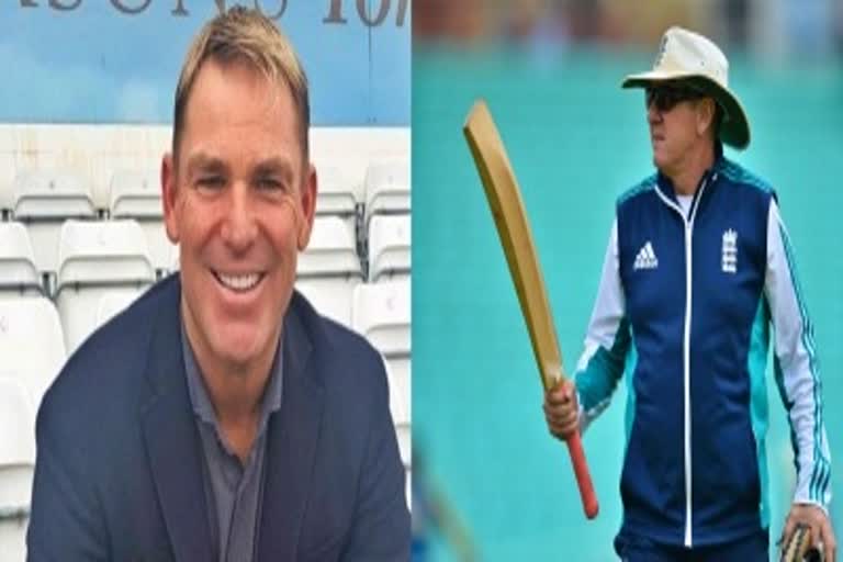 Trevor Bayliss  Shane Warne  London Spirit team  coach Trevor Bayliss  कोच ट्रेवर बेलिस  द हंड्रेड साइड लंदन स्पिरिट  स्पिन जादूगर  शेन वॉर्न