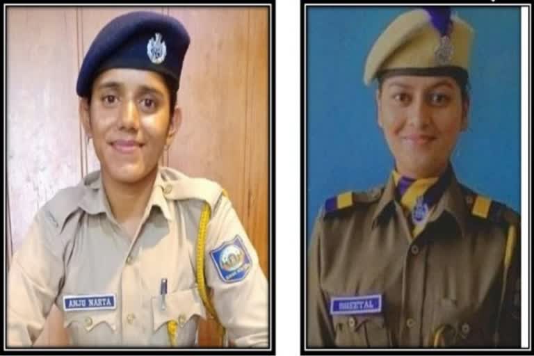 DGP honored 2 women policemen