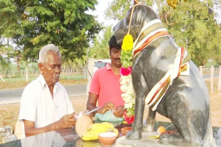 ପୋଷା କୁକୁରର ସ୍ମୃତିରେ ମନ୍ଦିର ନିର୍ମାଣ କଲେ ୮୨ ବର୍ଷୀୟ ବୃଦ୍ଧ