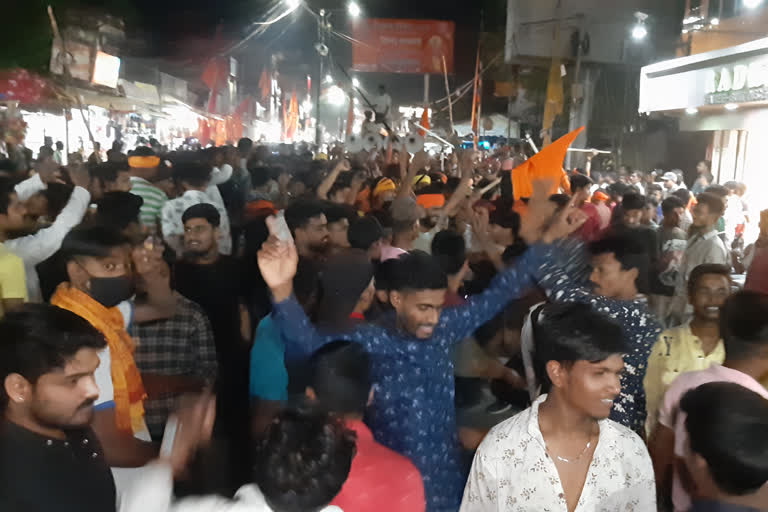 Mangla procession in Hazaribag