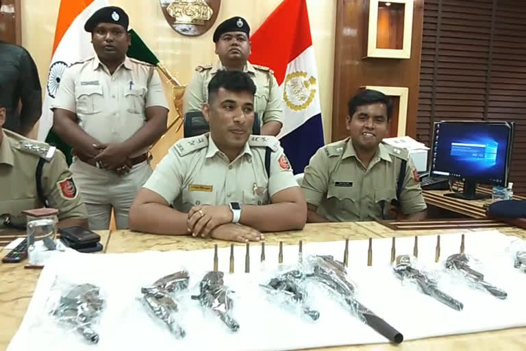 Police Recover Arms And Bullets