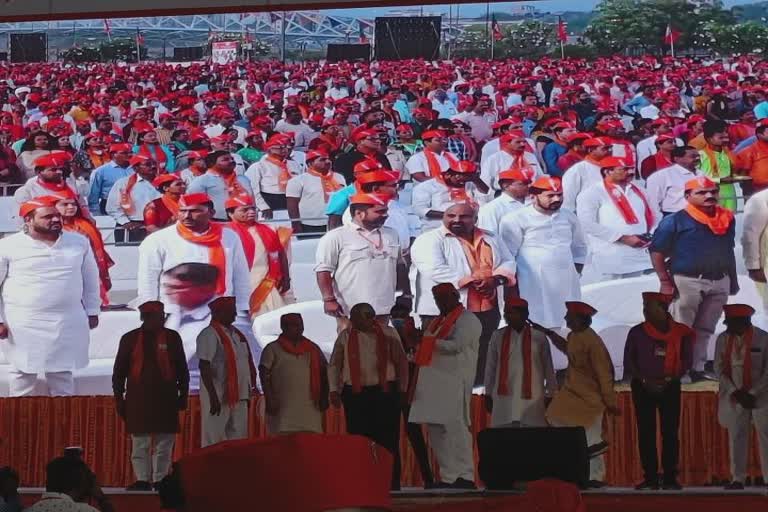 BJP Maha Sammelan 2022 : અમદાવાદ રિવરફ્રન્ટ પર ભાજપનું મહાસંમેલન, 1 લાખ કાર્યકર્તા સાથે કર્યું શક્તિ પ્રદર્શન