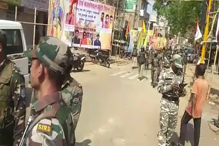 security forces deployed in khunti