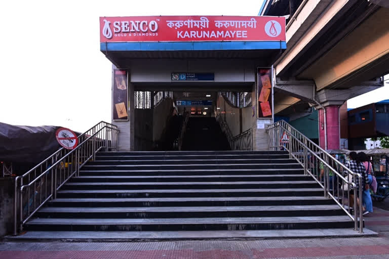 Karunamoyee Metro Station