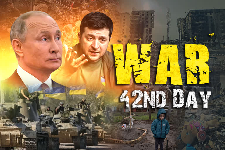 Russia Ukraine war 42th day