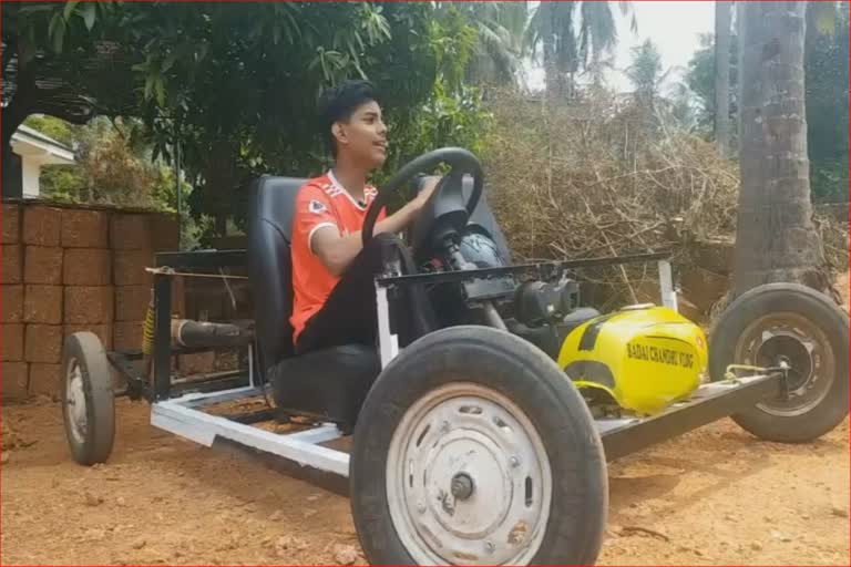 Irfan Builds a Buggy at Home