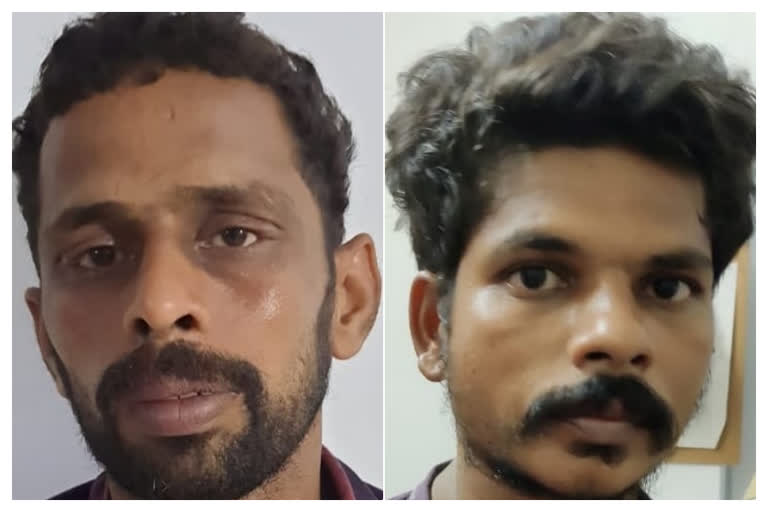 police arrested thieves  മോഷ്‌ടാക്കൾ പൊലീസ് പിടിയിൽ  മോഷണം നടത്തുന്ന സംഘം പൊലീസ് പിടിയിൽ  മോഷണ സംഘം പൊലീസ് പിടിയിൽ  മോഷണ സംഘം പൊലീസ് പിടിയിലായി  കൊല്ലങ്കോട് മോഷണ സംഘം പൊലീസ് പിടിയിൽ