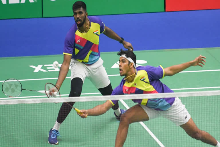 Korea Open 2022  Satwiksairaj Rankireddy-Chirag Shetty  Satwiksairaj Rankireddy-Chirag Shetty into QFs Korea Open  കൊറിയൻ ഓപ്പണ്‍  സാത്വിക്‌ സായിരാജ് -ചിരാഗ് ഷെട്ടി  പിവി സിന്ധു  PV sindhu