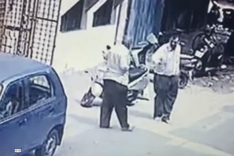 Father Poured Petrol on His Son