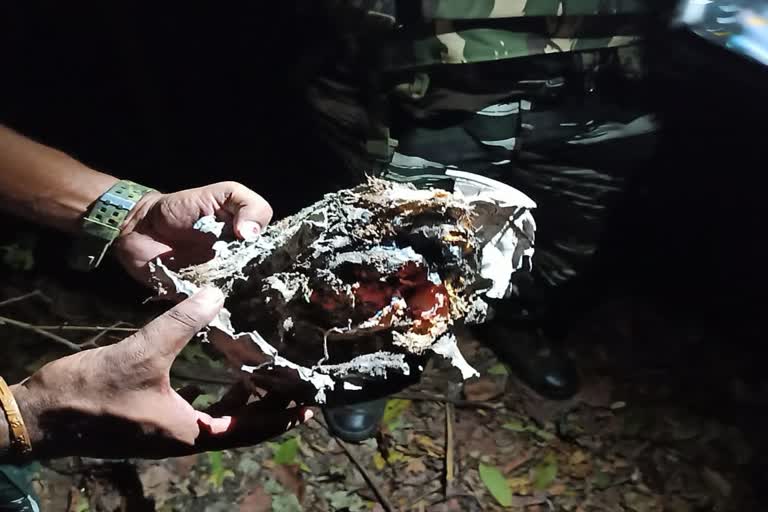 CRPF and DRG seized IED in Bijapur