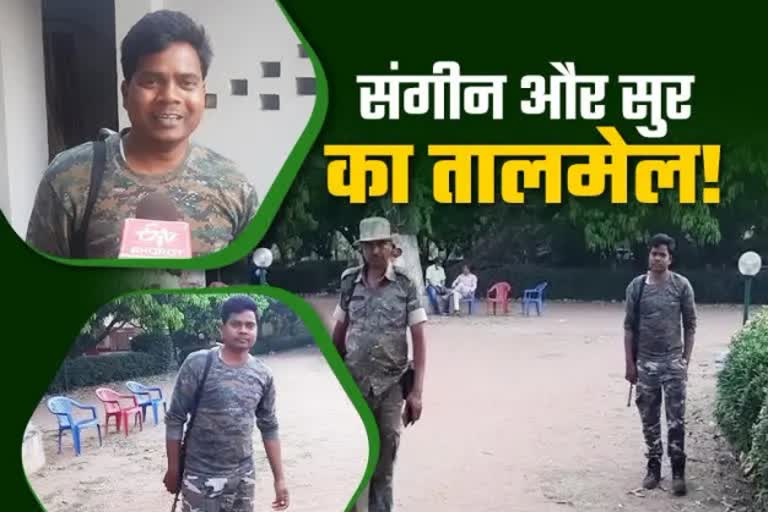 Jawan Nandlal Nayak writes and sings songs