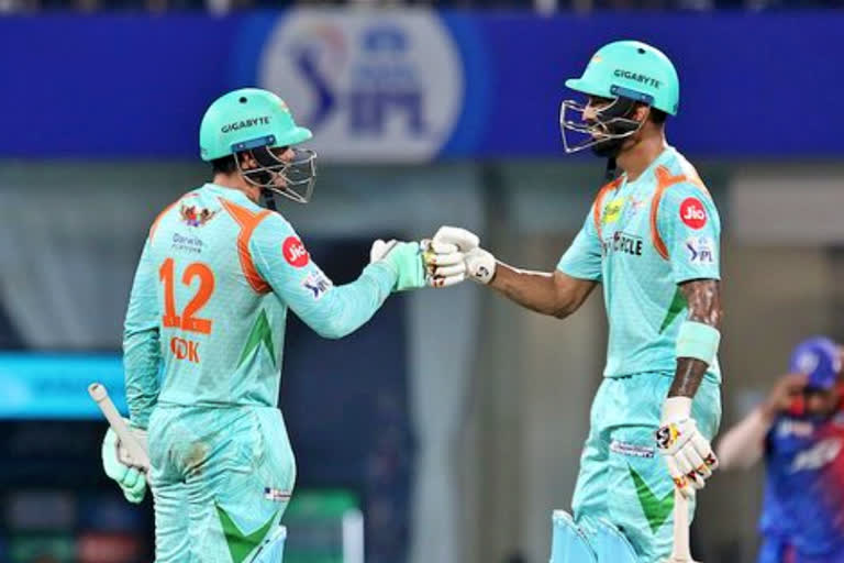 Lucknow Super Giants won against Delhi Capitals, Delhi Capitals lost the match in Mumbai, Lucknow Super Giants  won the match, IPL 2022 highlights, IPL 2022 news, ದೆಹಲಿ ಕ್ಯಾಪಿಟಲ್ಸ್ ವಿರುದ್ಧ ಲಖನೌ ಸೂಪರ್‌ಜೈಂಟ್ಸ್​ಗೆ ಗೆಲುವು, ಮುಂಬೈನಲ್ಲಿ ನಡೆದ ಪಂದ್ಯದಲ್ಲಿ ದೆಹಲಿ ಕ್ಯಾಪಿಟಲ್ಸ್​ಗೆ ಸೋಲು, ಲಖನೌ ಸೂಪರ್‌ಜೈಂಟ್ಸ್​ಗೆ ಗೆಲುವು IPL 2022 ಹೈಲೈಟ್ಸ್​ಗಳು, IPL 2022 ಸುದ್ದಿ,