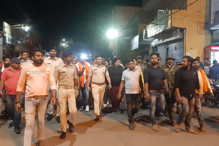 DC and SP inspected route of Ram Navami