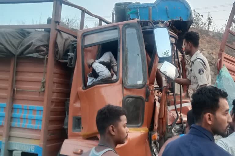 Horrible road accident in Korba