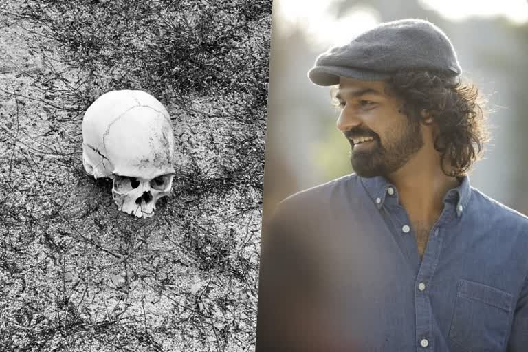 Pranav Mohanlal posted image of a skull  വരുണിന്‍റെ കാണാതെ പോയ അസ്ഥികൂടവുമായി പ്രണവ്  Pranav Mohanlal shares a skull image  Social media comments on Pranav post  Pranav shares Bali images  Pranav Mohanlal Hridayam