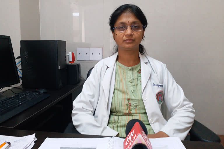 Dr Deepti, Chairperson of the Department of Pediatrics of Lohia Institute