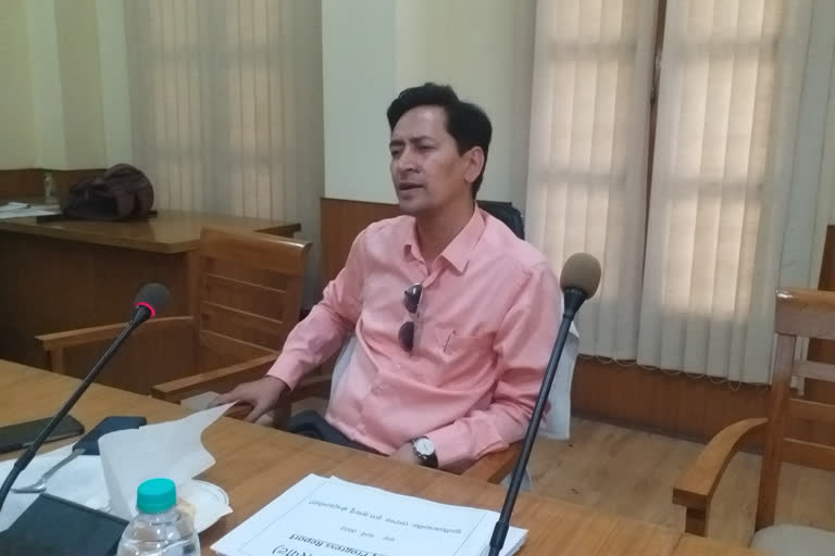 Kumaon commissioner held review meeting