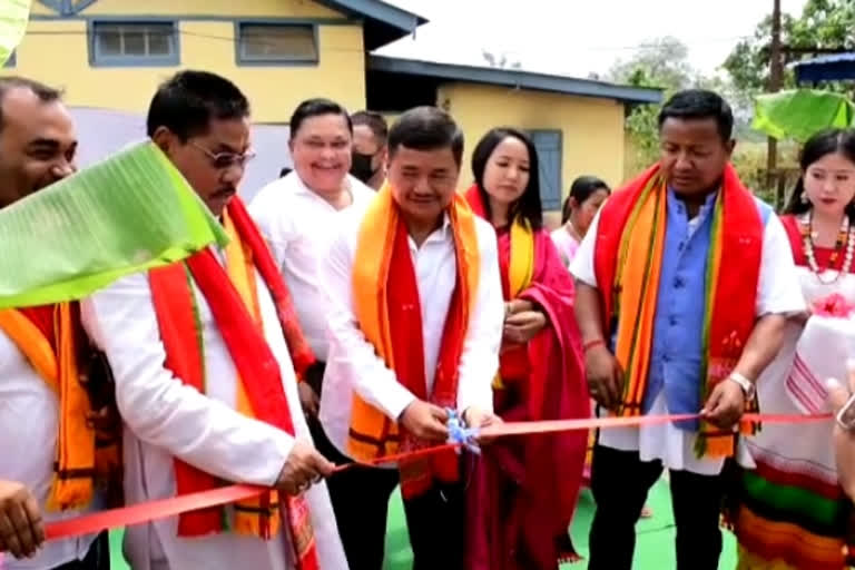 kaac-cem-inaugurated-various-scheme-at-dhansiri-in-karbi-anglong