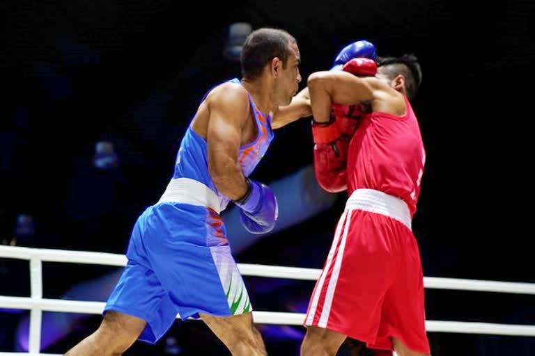 Thailand Open  Thailand Open International Boxing Tournament 2022  Indian boxer Amit Panghal storm into final  Ananta Chopde and Sumit enter finals  Sports News in Hindi  थाईलैंड ओपन  Indian boxer  भारतीय मुक्केबाज