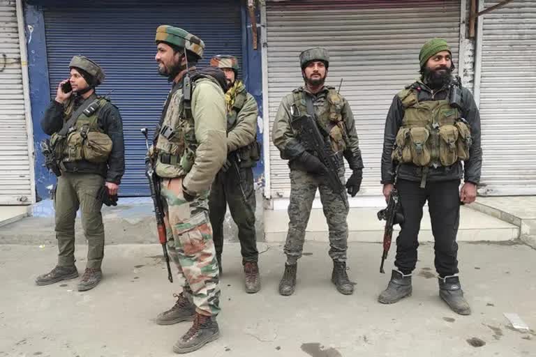 Encounter in Anantnag Area at jammu kashmir