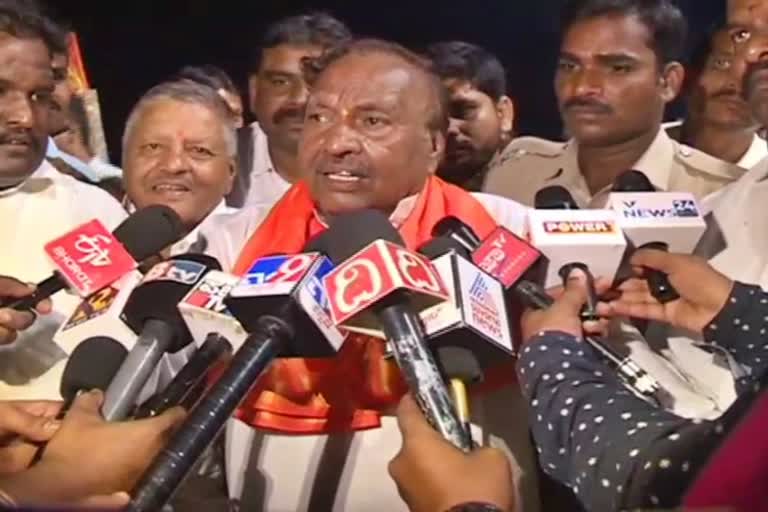 Minister KS Eshwarappa