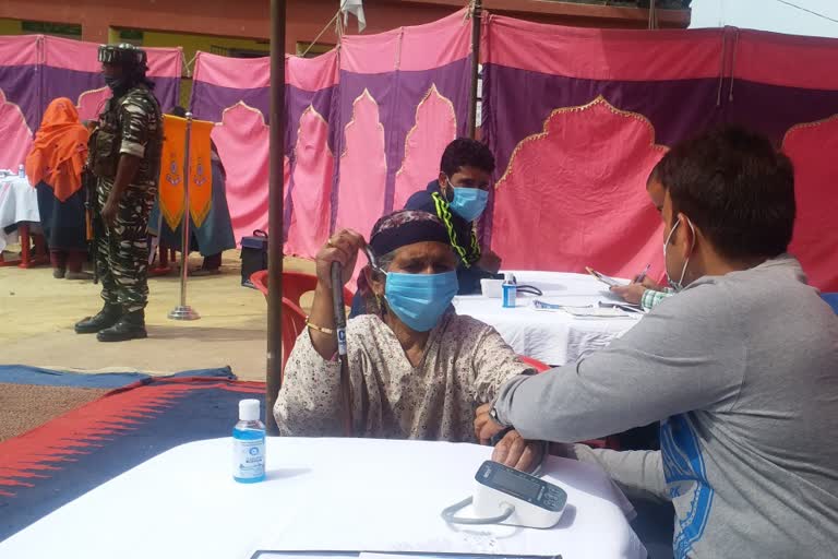 CRPF Organised Medical Camp in Pulwama