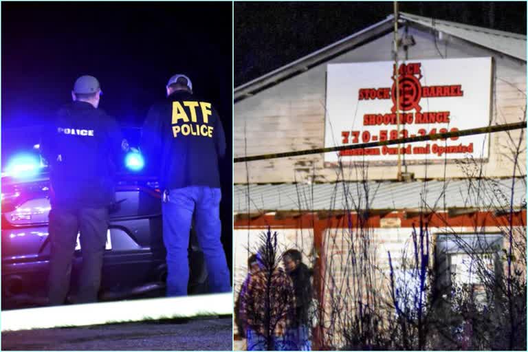 Shooting in US gun range