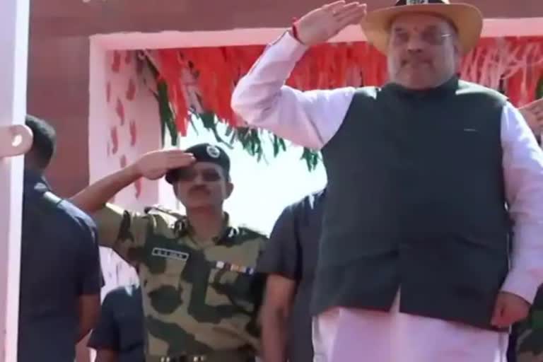 amit shah inaugurates gujarat's first indo pak border viewing point at nadabet