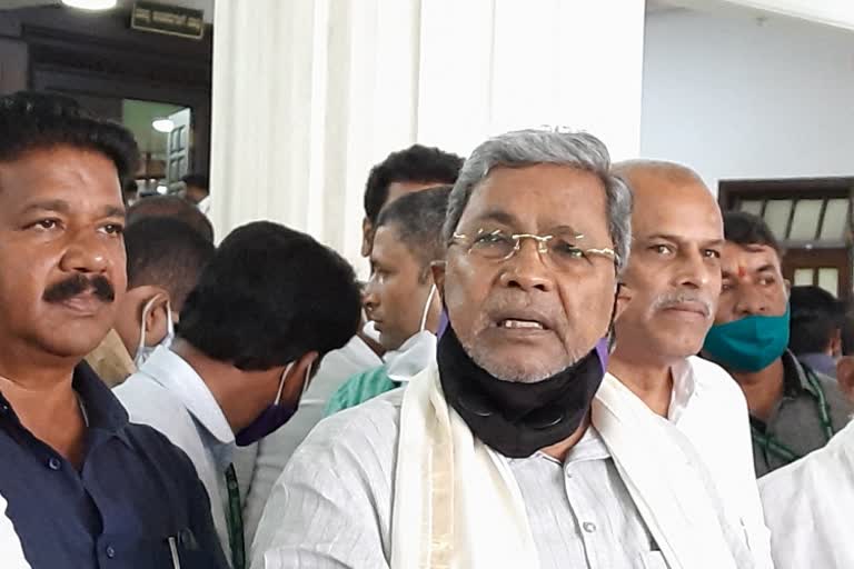 Siddaramaih talked to Press