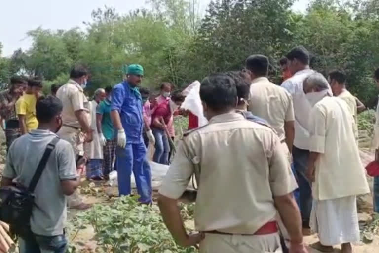 police takes out housewife's body from burial ground as per court order for murder case probe