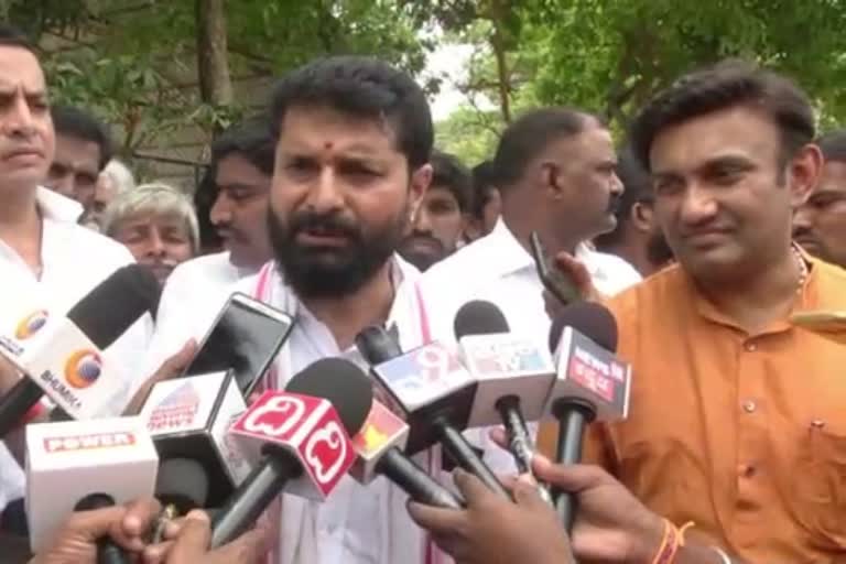 MLA C.T.Ravi talked to Press