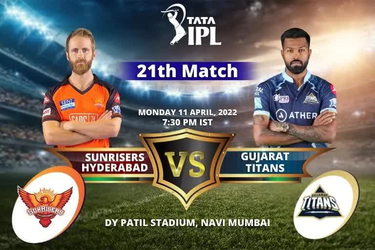IPL 2022: અજેય ગુજરાત ટાઇટન્સની સામે સનરાઈઝર્સ હૈદરાબાદ માટે આજની મેચ મહત્વની