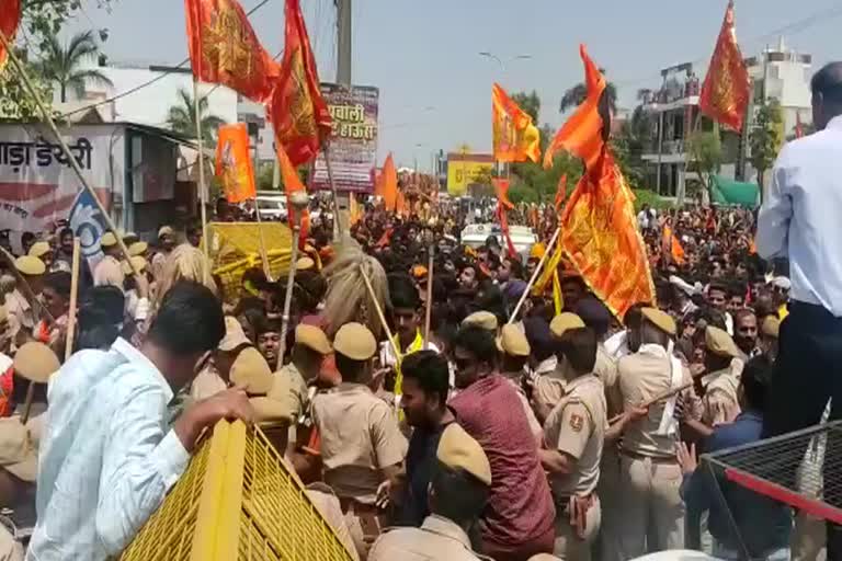 procession of Lord Charbhujanath