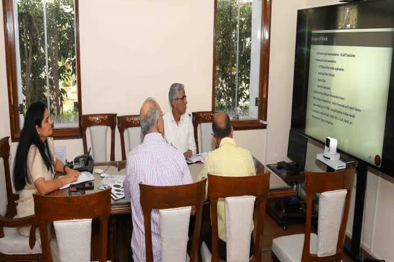 Chief Secretary Usha Sharma holds meeting of Apex Committee of CCTNS