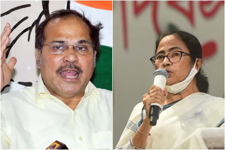 Adhir Slams Mamata