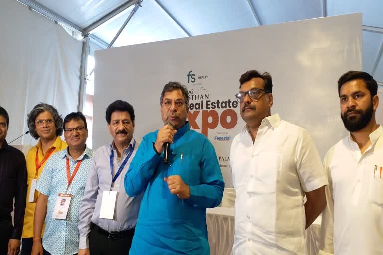 Satish Poonia in CREDAI Rajasthan Real Estate Expo-2022