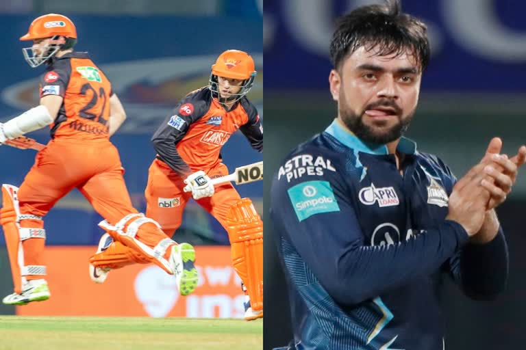 IPL 2022  गुजरात टाइटंस  सनराइजर्स हैदराबाद  आईपीएल 2022 का 21वां मैच  आईपीएल 2022  इंडियन प्रीमियर लीग  Sports News  Cricket News  कप्‍तान हार्दिक पांड्या  राहुल तेवतिया  SRH vs GT  Gujarat Titans  Sunrisers Hyderabad