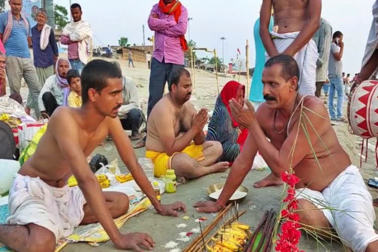 bhoot kheli in Konhara Ghat in Vaishali