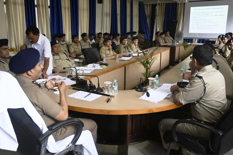 DGP Ashok Kumar meeting