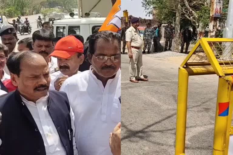 bjp-leader-raghubar-das-visit-regarding-communal-violence-in-lohardaga