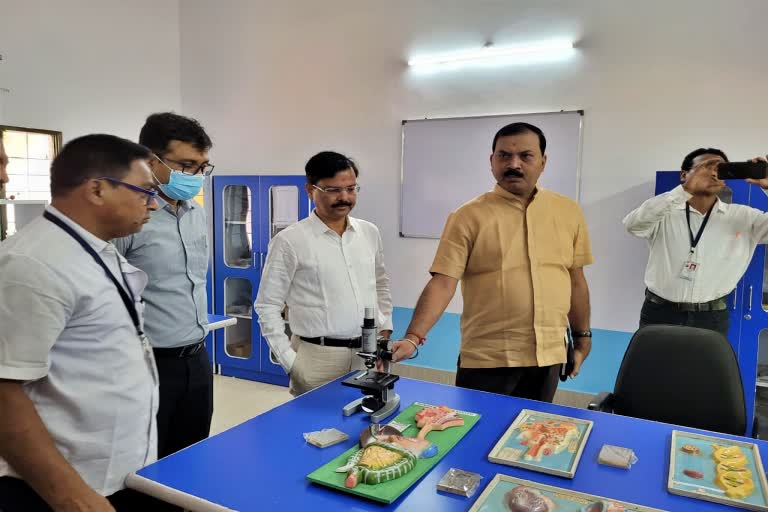 Revenue and Disaster Management Additional Chief Secretary visits Kalahandi district