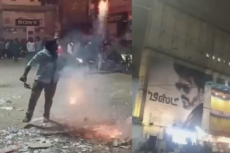 BEAST FDFS: ரத்தம் சொட்ட...சொட்ட... கைதான விஜய் ரசிகர்