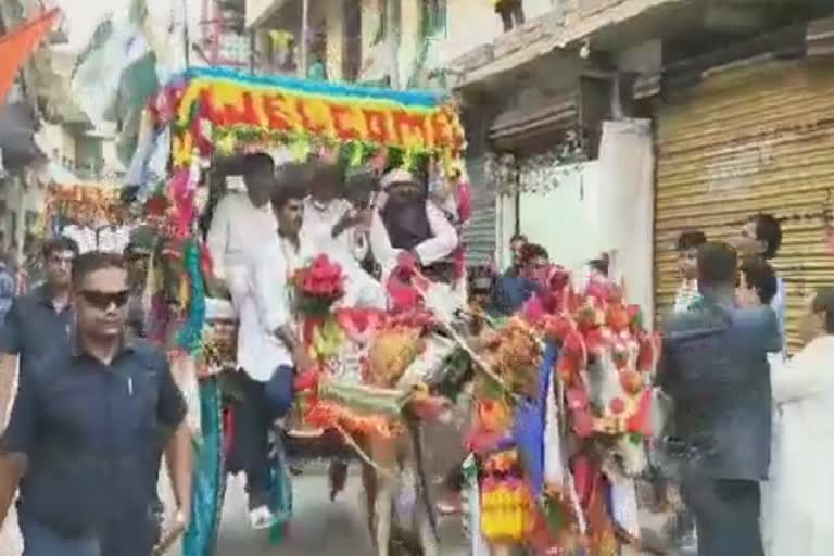 CM Nitish Kumar on Nalanda Tour