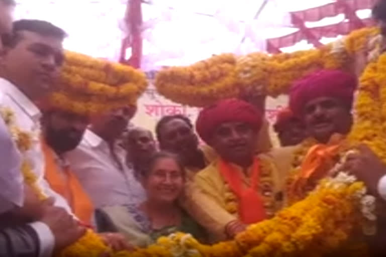 Jashodaben in Chittorgarh